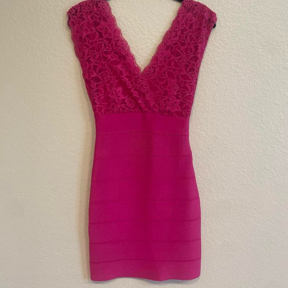 Pink Bebe Mini Dress!✨
